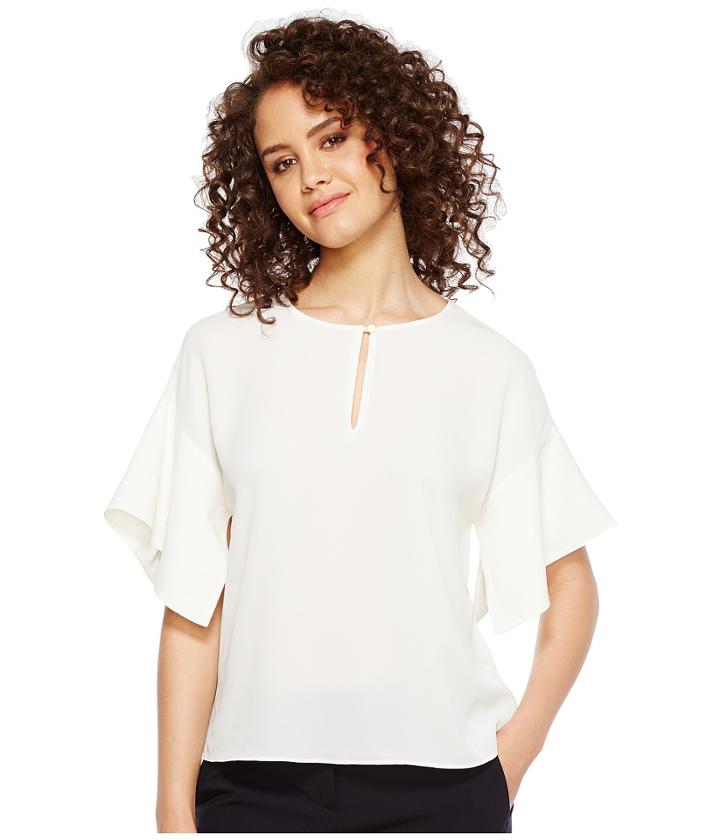 Ellen Tracy - Handkerchief Sleeve Top