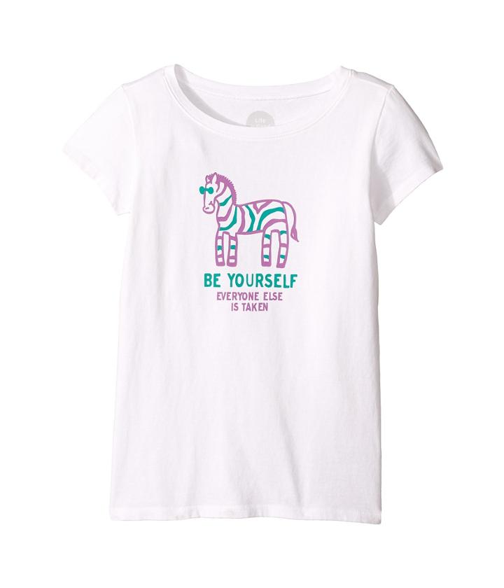 Life Is Good Kids - Zebra Be Yourself Crusher Tee