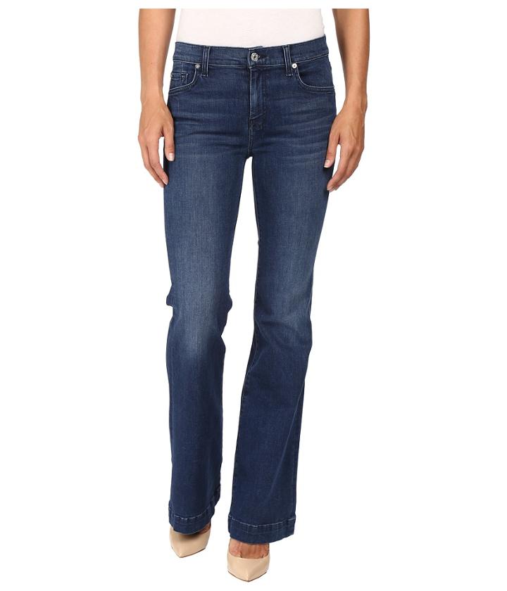 7 For All Mankind - Tailorless Dojo In Slim Illusion Luxe Luminous