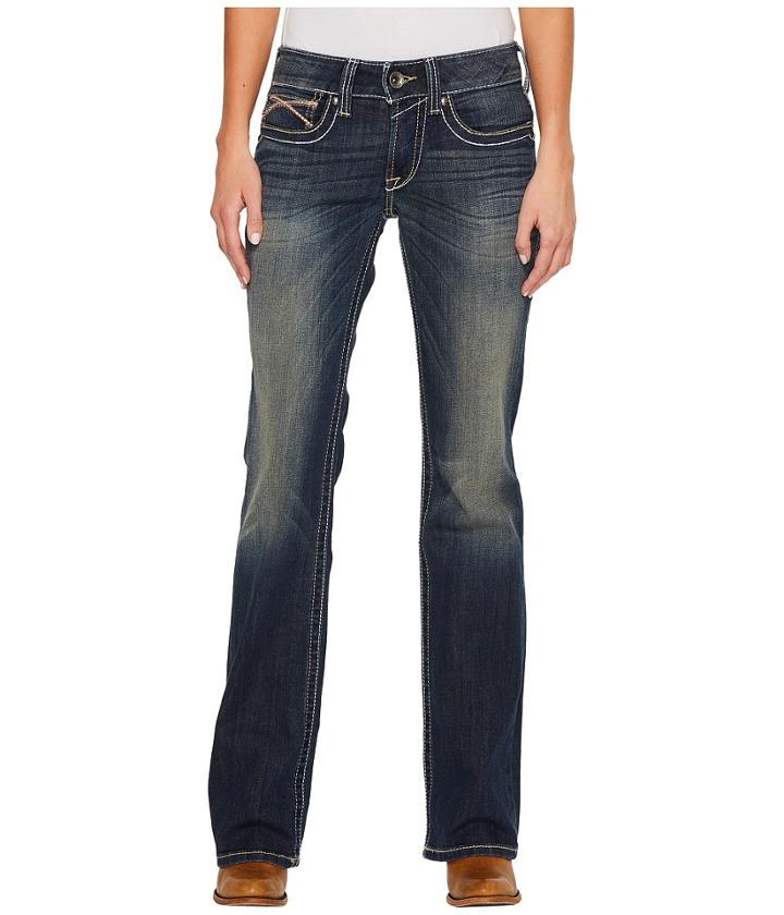 Ariat - R.e.a.l. Bootcut Harlow Jeans In Iron Rose