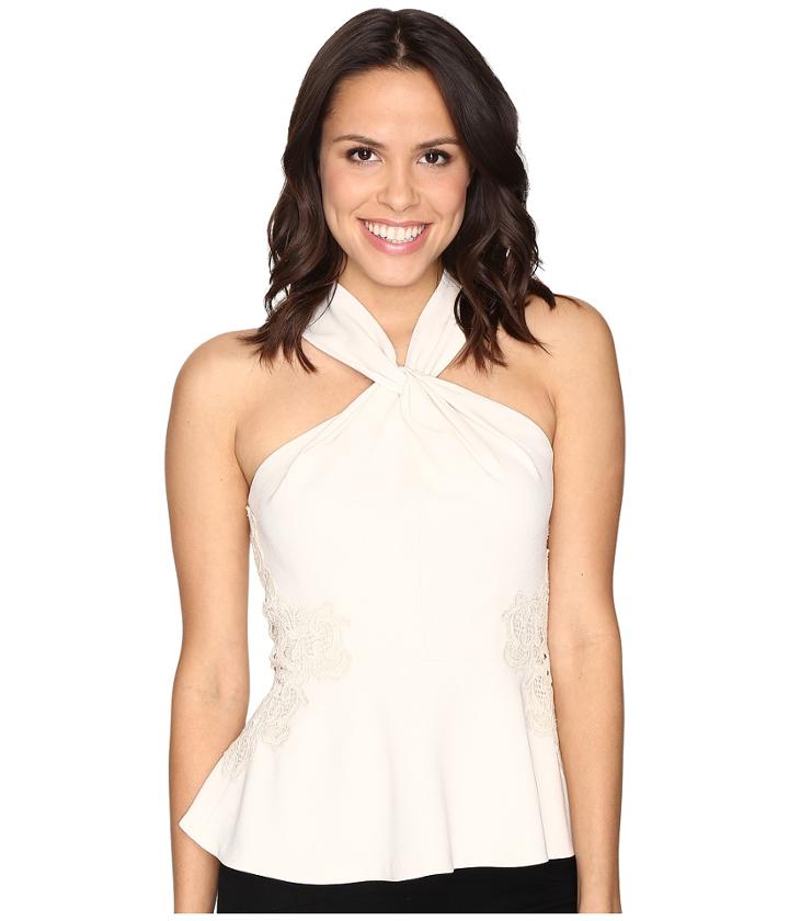 Rebecca Taylor - Crepe And Lace Top