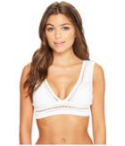 Robin Piccone - Clarissa V-neck Crochet Bikini Top