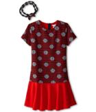 Little Marc Jacobs - Stripe And Dot Dress With Headband