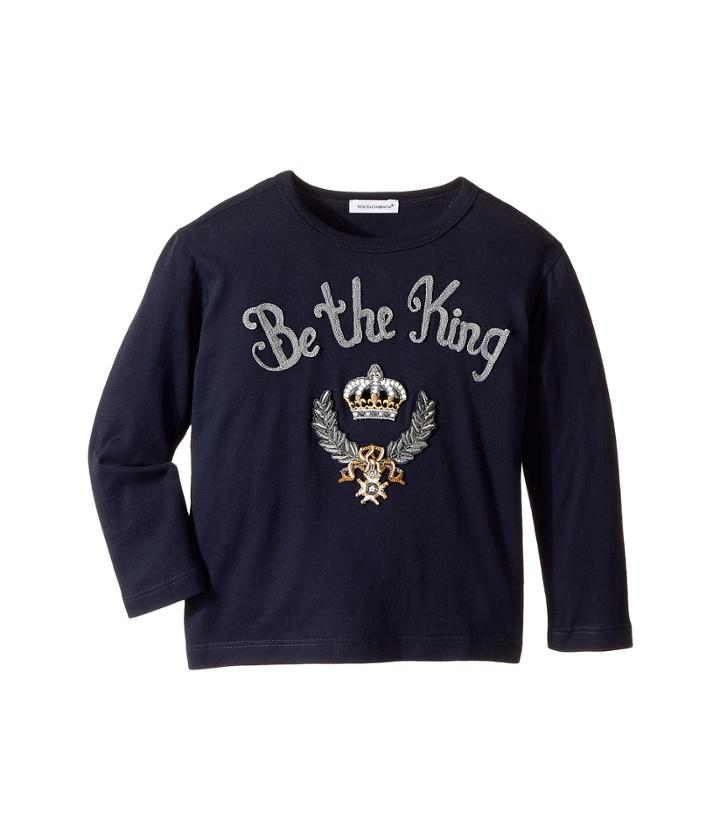 Dolce &amp; Gabbana Kids - Be The King T-shirt