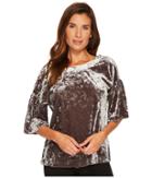 B Collection By Bobeau - Emma Flutter Sleeve Top