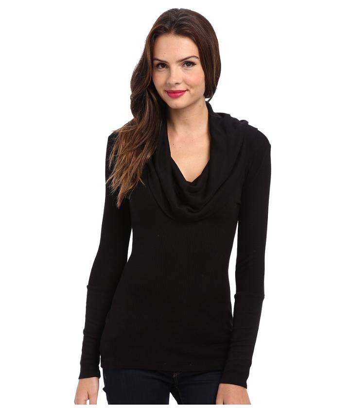 Splendid - Thermal L/s Cowl Neck Tunic