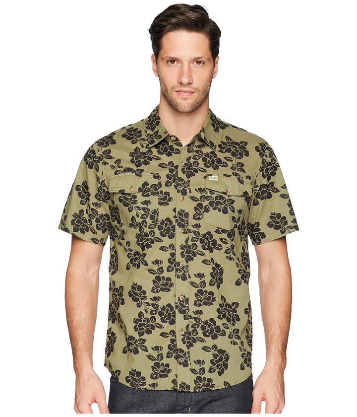 Captain Fin - Jungle Rose Short Sleeve Woven