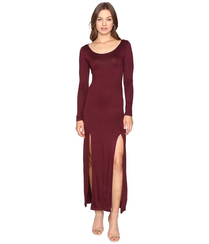 Culture Phit - Gali Long Sleeve Maxi Dress With Slits