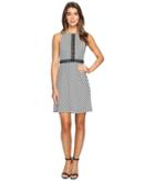 Jessica Simpson - Striped Twill Knit Dress