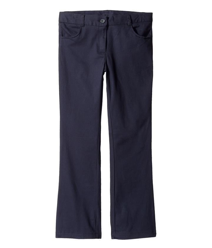 Nautica Kids - Girls Plus Bootcut Twill Pants