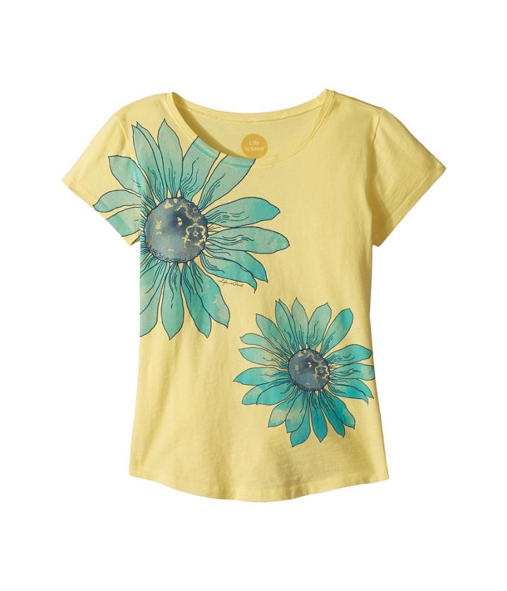 Life Is Good Kids - Delightful Daisy Smiling Smooth Tee