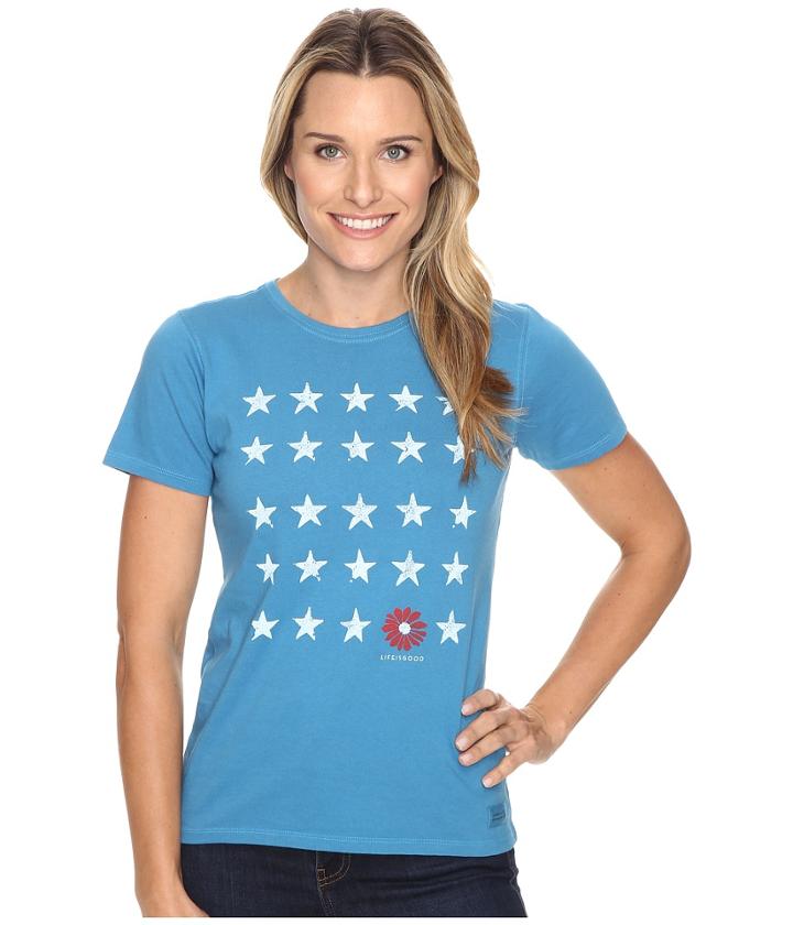 Life Is Good - Stars And Daisy Life Is Good Crusher Tee