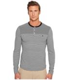 Original Penguin - Long Sleeve Engineered Feeder Stripe Polo Heritage