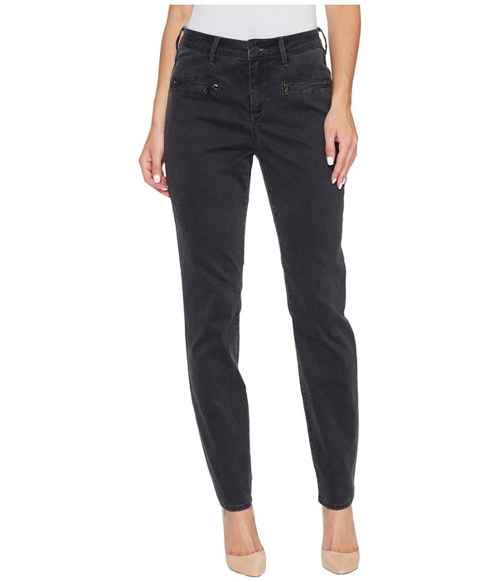 Nydj - Skinny Chino Pants W/ Zipper
