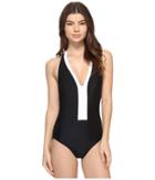 Michael Michael Kors - Half Moon Bay Halter One-piece