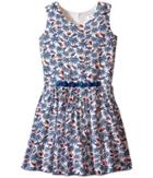 Little Marc Jacobs - Twill Viscose Lined Dress All Over Printed