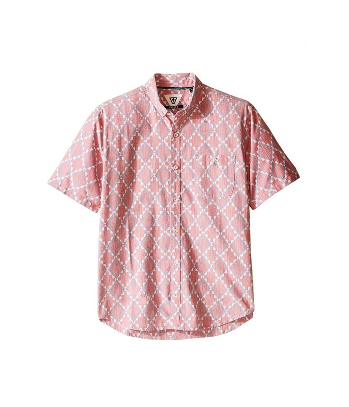 Vissla Kids - Destination Unknown Short Sleeve All Over Print Woven