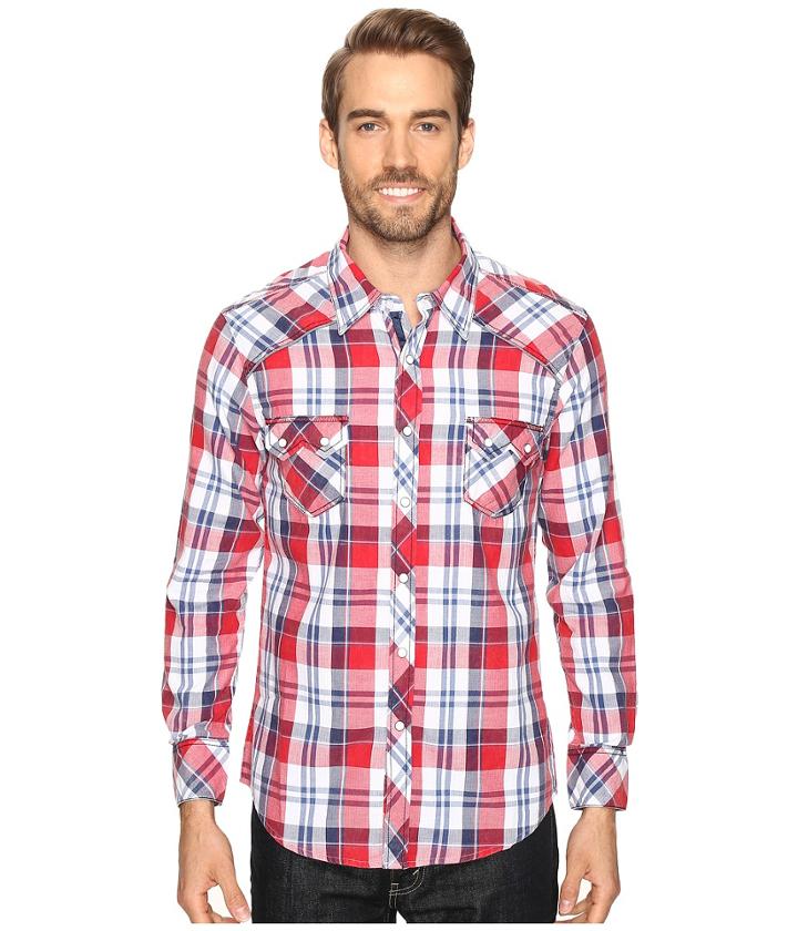 Rock And Roll Cowboy - Long Sleeve Snap B2s8419