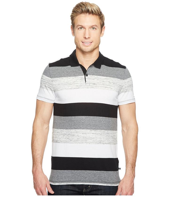 Calvin Klein - Engineered Bar Stripe Polo Shirt