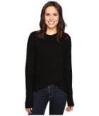 Christin Michaels - Louisa Cross Front Crew Neck Cashmere Sweater