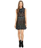 M Missoni - Lurex Floral Jaquard A-line Dress