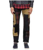 Mostly Heard Rarely Seen - Patchwork Straight-fit Denim