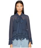 See By Chloe - Georgette Blouse With Neck Tie