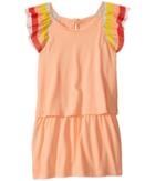 Chloe Kids - Rainbow Ruffles Short Sleeve Dress From Adult Collection