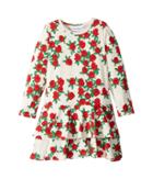 Mini Rodini - Rose Long Sleeve Frill Dress