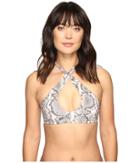 Vitamin A Swimwear - Camilla Cross Neck Top