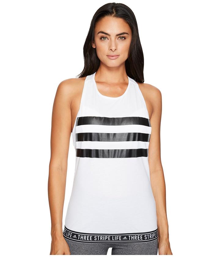 Adidas - #threestripelife Tape Performer Tank Top
