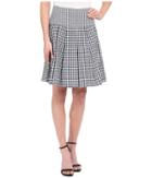 Michael Michael Kors - Fit Flare Pleat Skirt