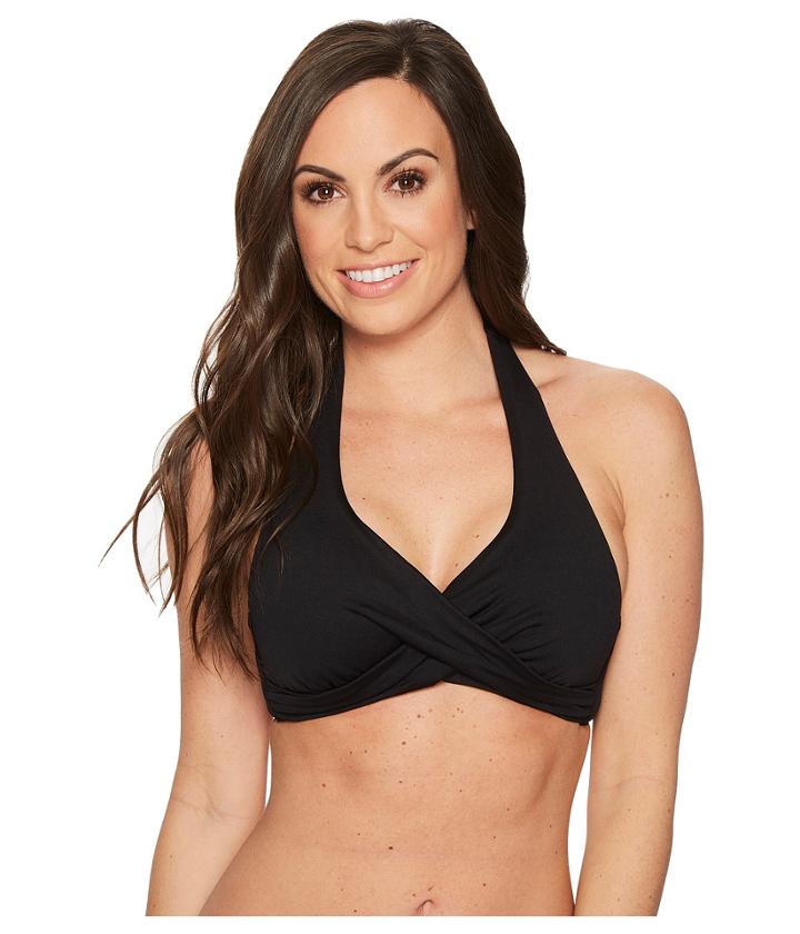 Seafolly - Core D-cup Twist Halter Top