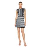 M Missoni - Colorful Check Dress With Ruffle