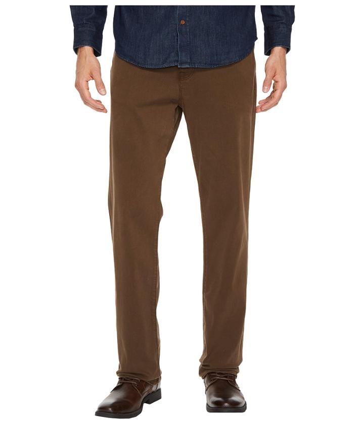 34 Heritage - Charisma Relaxed Fit In Choco Twill