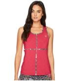 Eleven By Venus Williams - Floral Brocade Double Back Tank Top