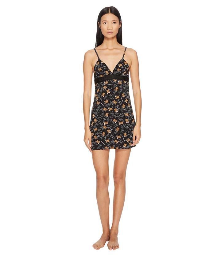 Moschino - Jersey Stretch Underbear Lettering Petticoat