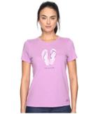 Life Is Good - Livin' On A Pair Flip Flops Crusher Tee
