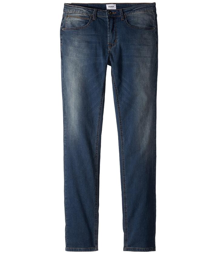 Hudson Kids - Jagger Slim Straight - Knit Denim In Beaten Blue