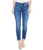 7 For All Mankind - The Ankle Skinny Jeans W/ Step Hem In Bella Heritage