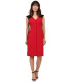 Ellen Tracy - Color Block Piped Sheath