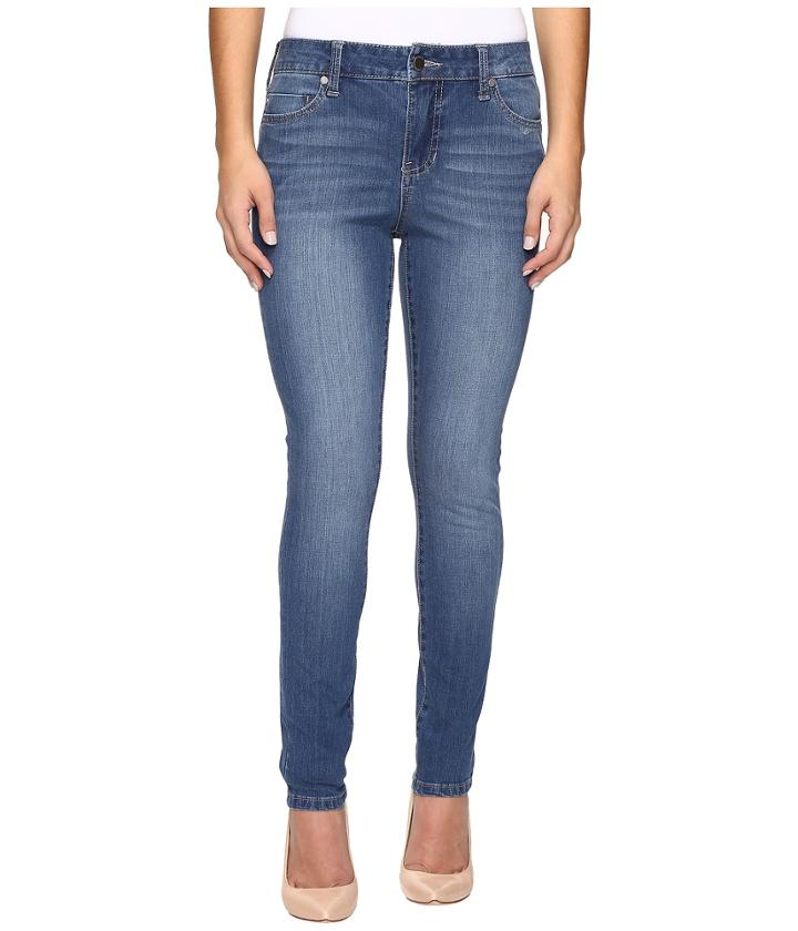 Liverpool - Petite Abby Skinny Jeans In Hydra Stone/indigo