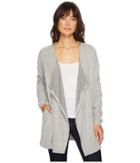 B Collection By Bobeau - Delanie Rouched Sleeve Cardigan
