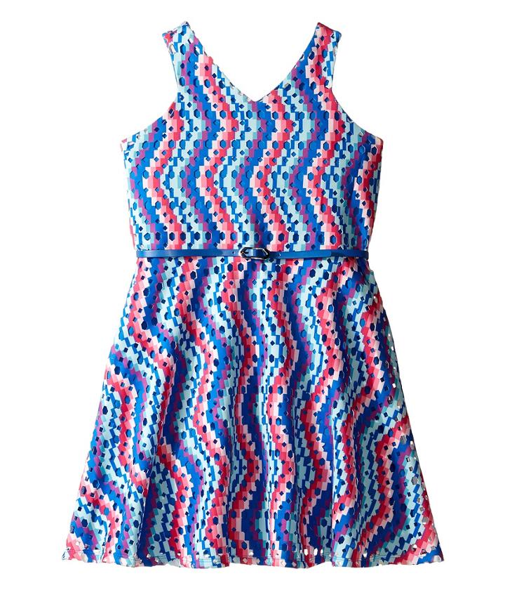Us Angels - Sleeveless Cut A Way Fit And Flare Dress