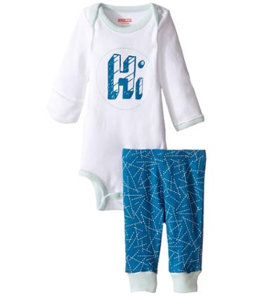 Skip Hop - Baby Says Long Sleeve Bodysuit Pants