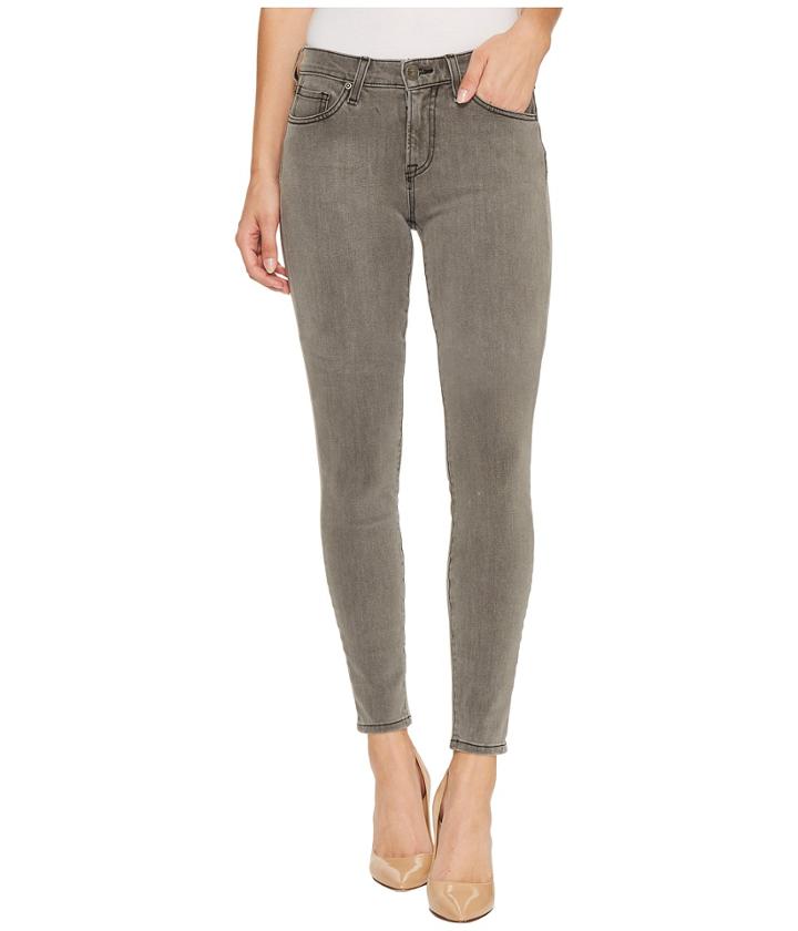 Agave Denim - Joan Fade Skinny Fit Jeans In Light Gray