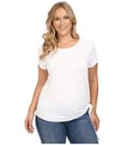 Michael Michael Kors - Plus Size Grommet Side Tie Tee