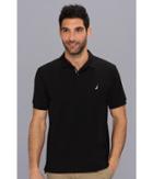 Nautica S/s Solid Polo With Tape