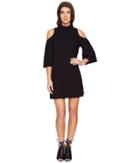 Culture Phit - Jamee Mock Neck Open Shoulder Shift Dress