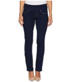 Jag Jeans Petite - Petite Peri Pull-on Straight Butter Denim In Ink